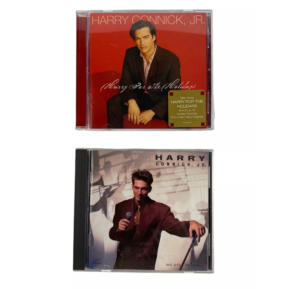 Harry Connick, Jr. CD Lot Of 2: We Are In Love & Harry‎ For The Holidays- Jazz